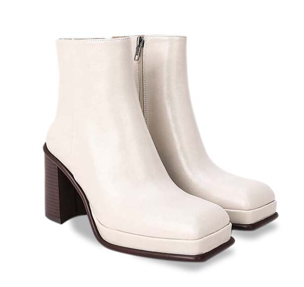 Bottes en Simili Cuir - Helvia de marque Noleya