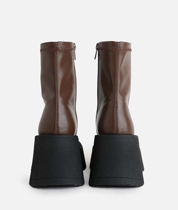 Bottes en Simili Cuir - Moko de marque Noleya