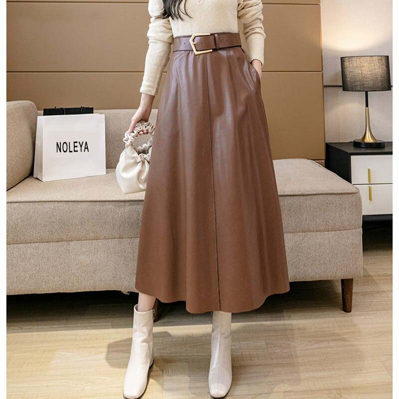 Jupe en Simili Cuir - Betty de marque Noleya