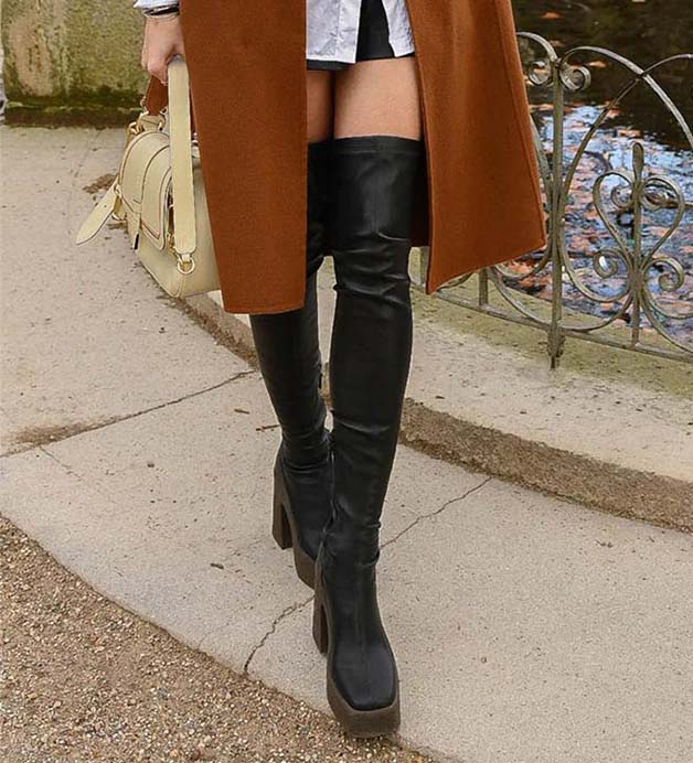 Cuissardes en Simili Cuir - Loma de marque Noleya