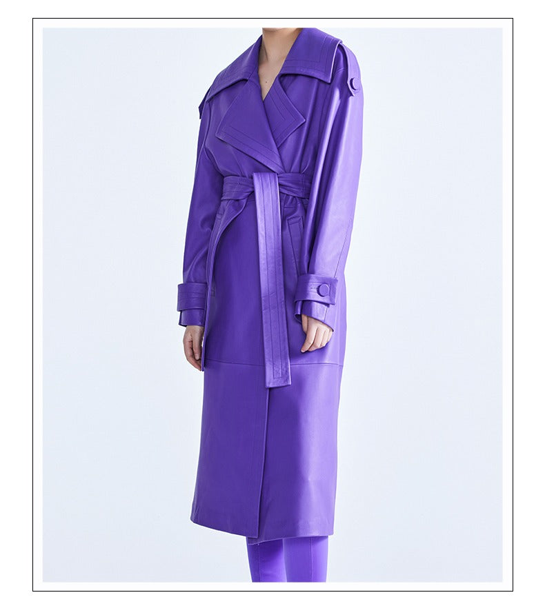 Trench Simili Cuir - Amanda | Noleya™