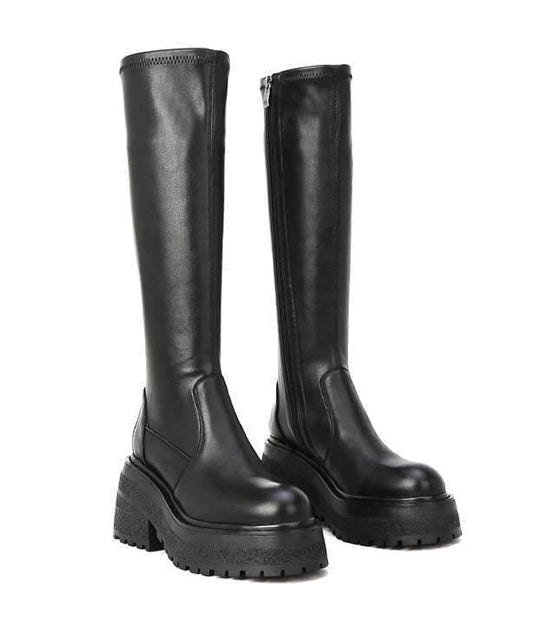 Bottes en Simili Cuir - Millie de marque Noleya