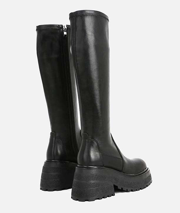 Bottes en Simili Cuir - Millie de marque Noleya