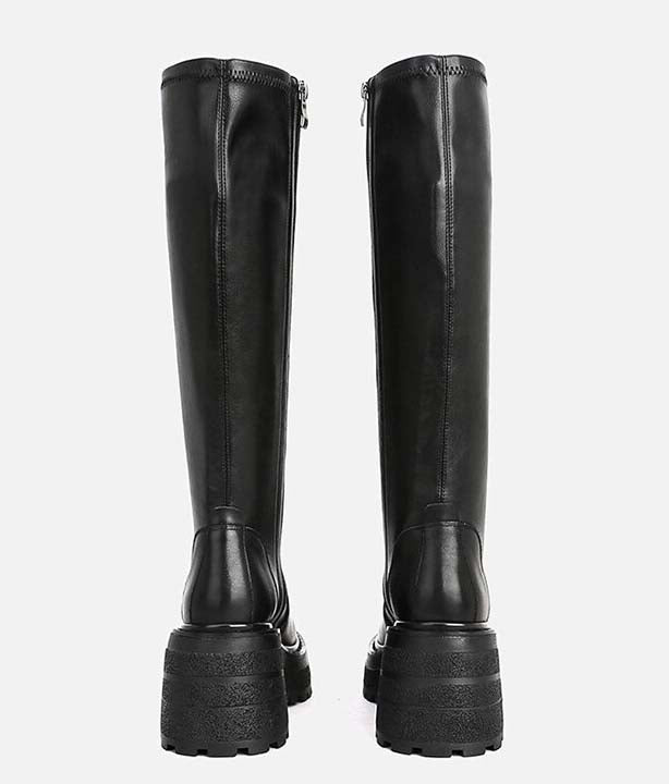 Bottes en Simili Cuir - Millie de marque Noleya