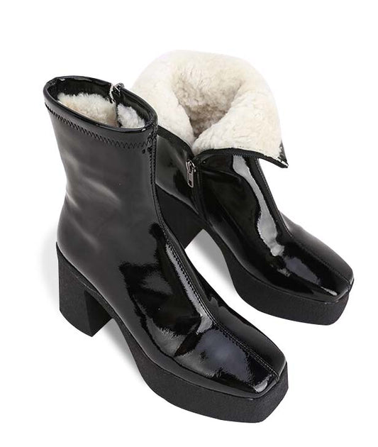 Bottes en Simili Cuir - Hama de marque Noleya