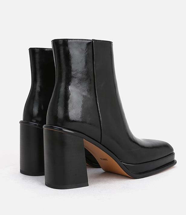 Bottes en Simili Cuir - Helvia de marque Noleya