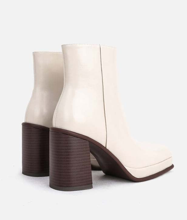 Bottes en Simili Cuir - Helvia de marque Noleya