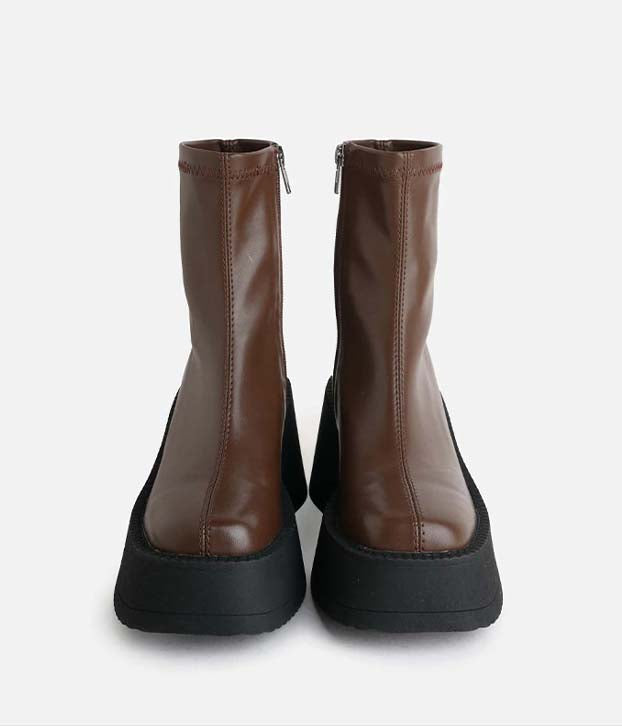 Bottes en Simili Cuir - Moko de marque Noleya