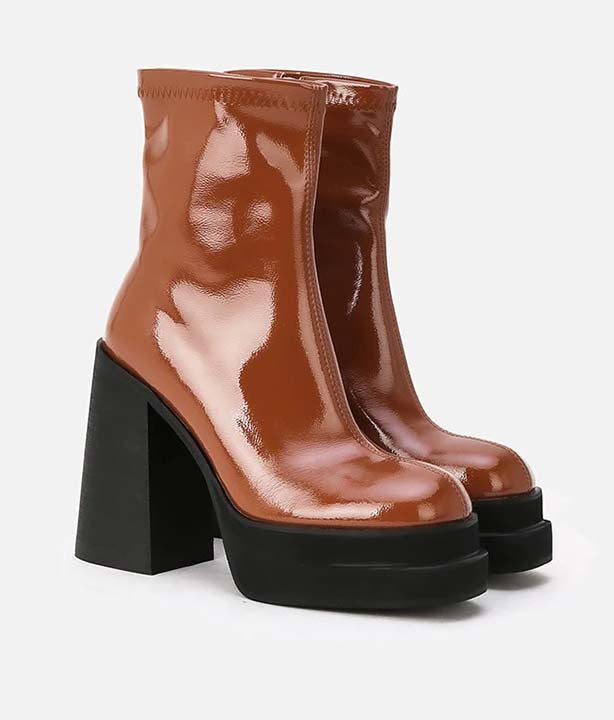 Bottes en Simili Cuir - Nevola de marque Noleya