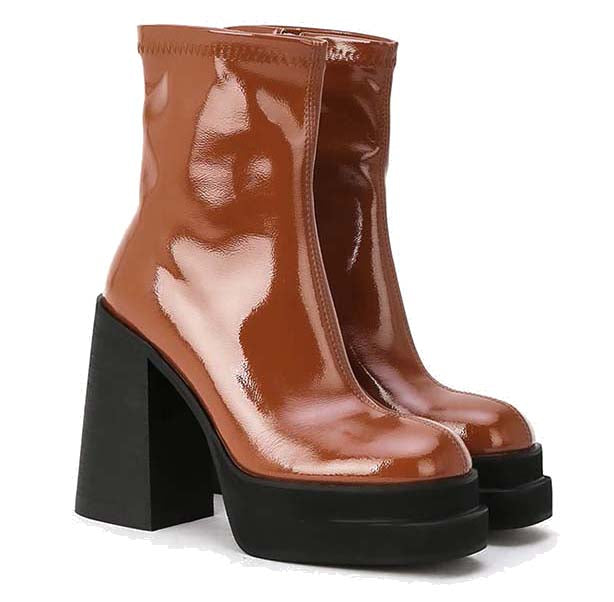 Bottes en Simili Cuir - Nevola de marque Noleya