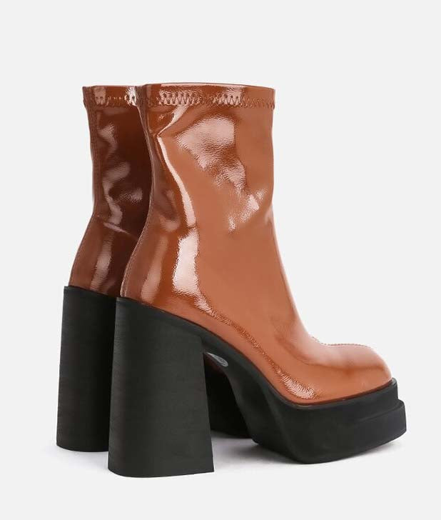 Bottes en Simili Cuir - Nevola de marque Noleya