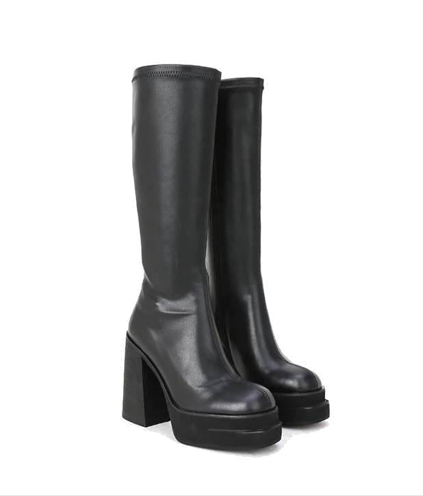 Bottes en Simili Cuir - Tyrja de marque Noleya