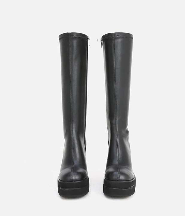 Bottes en Simili Cuir - Tyrja de marque Noleya