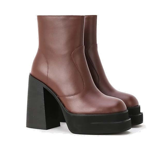 Bottes en Simili Cuir - Eslove de marque Noleya