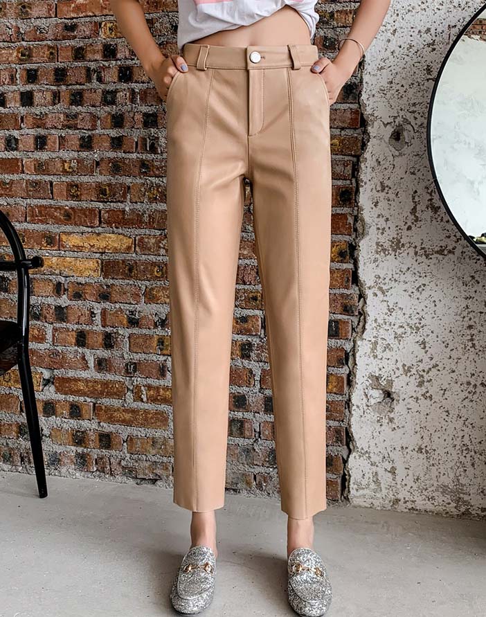 Pantalon Simili Cuir - Helen