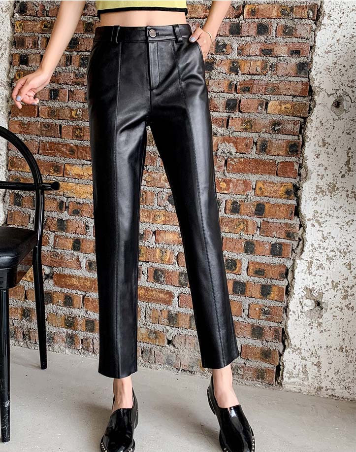 Pantalon Simili Cuir - Helen