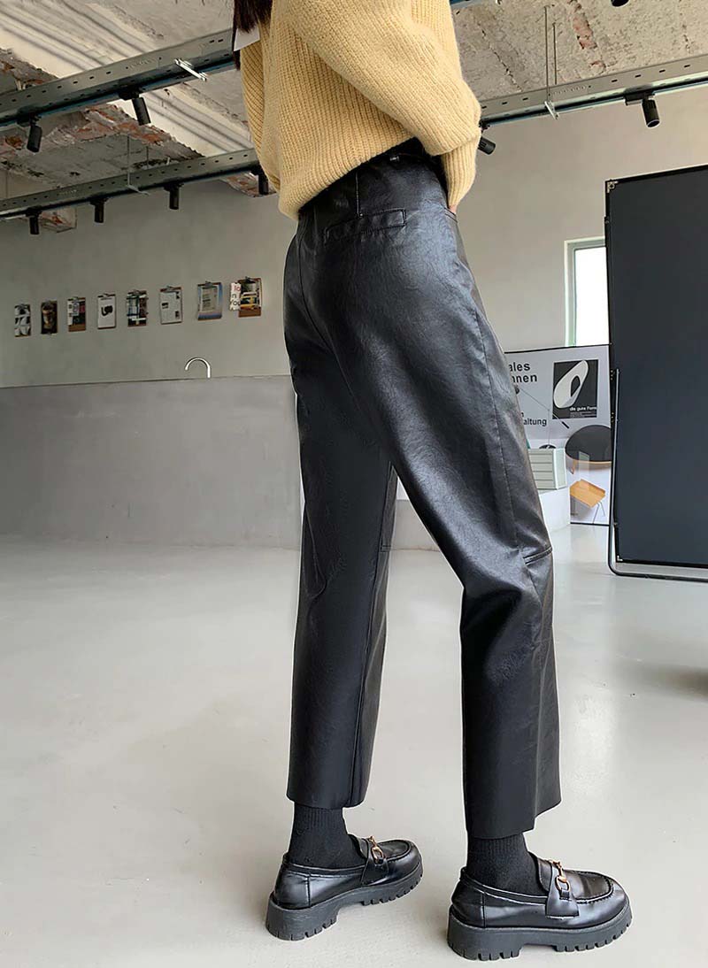 Pantalon Simili Cuir - Irene