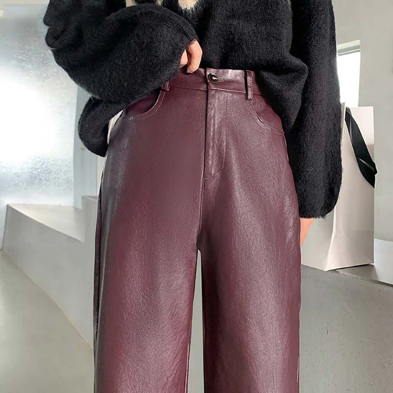 Pantalon Simili Cuir - Irene