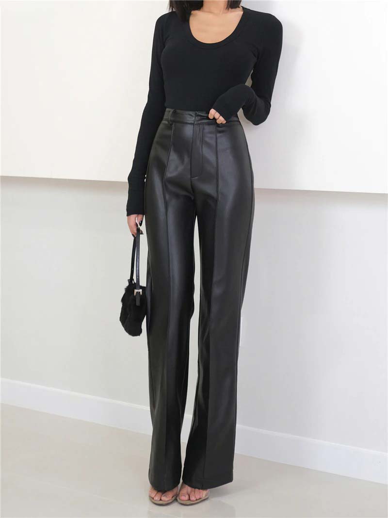 Pantalon Simili Cuir - Jane