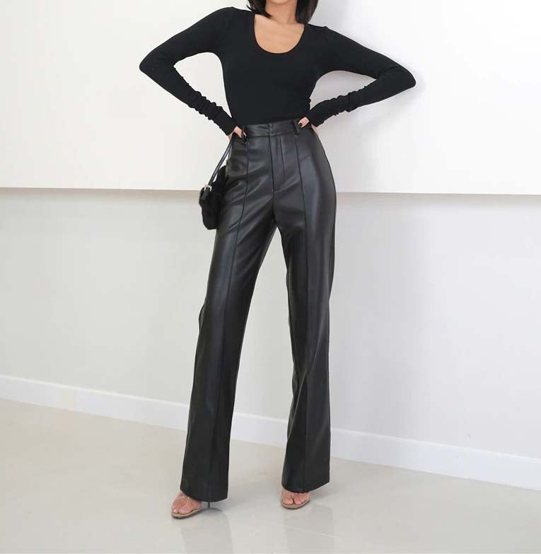 Pantalon Simili Cuir - Jane