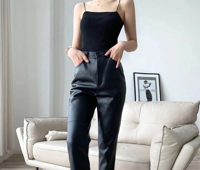 Pantalon Simili Cuir - Maya