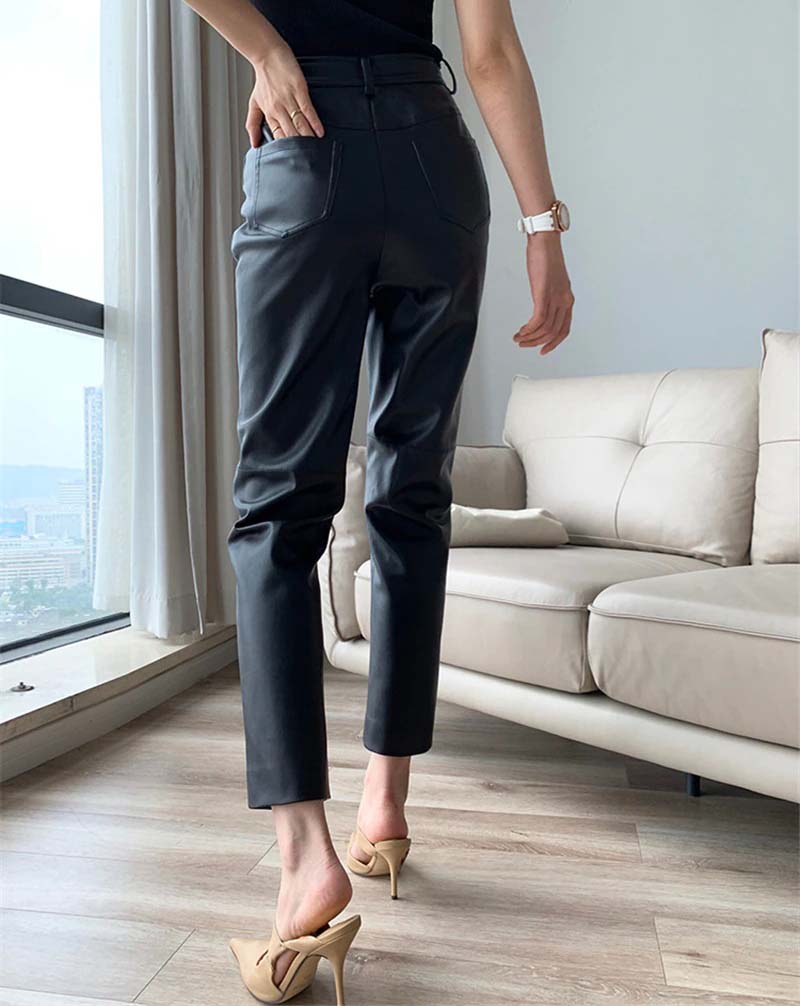 Pantalon Simili Cuir - Maya