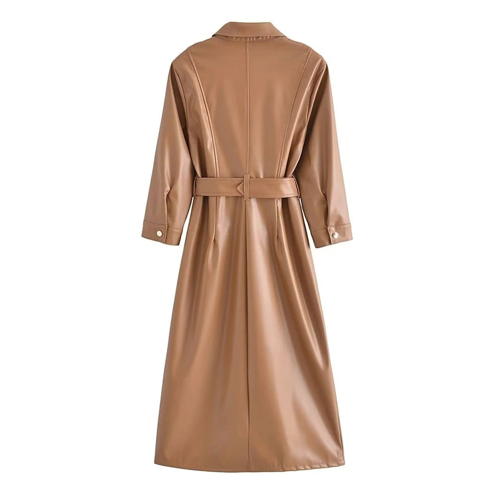 Robe Simili Cuir - June