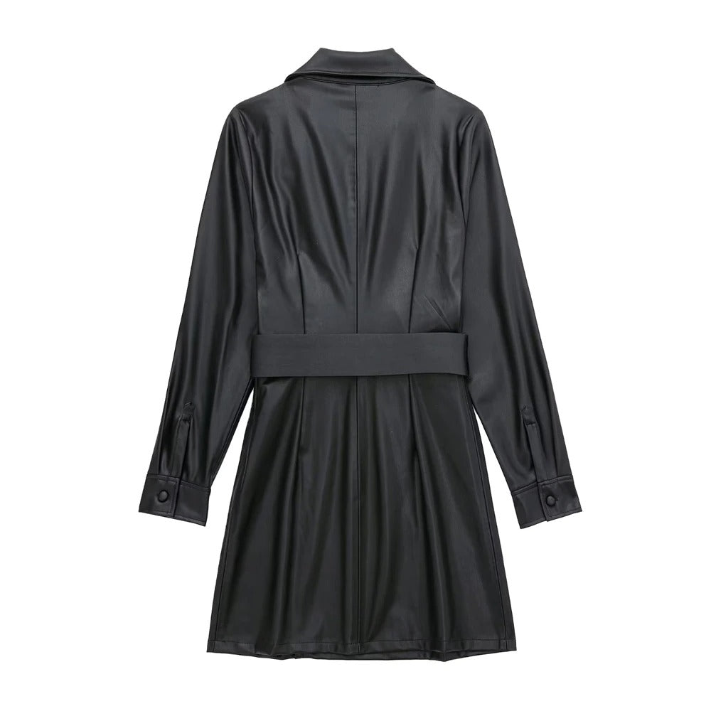 Robe Simili Cuir - Lyv