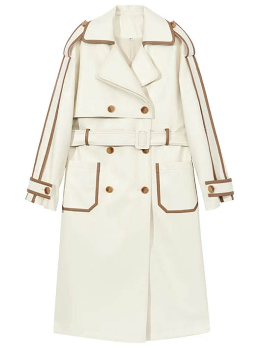 Trench Simili Cuir - Amelia | Noleya™