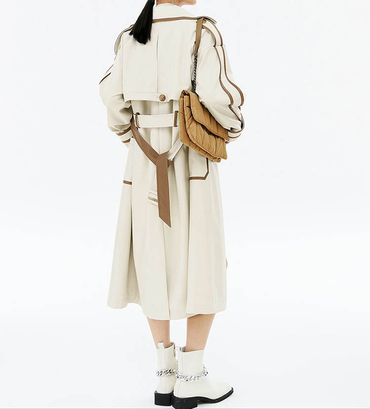 Trench Simili Cuir - Amelia | Noleya™