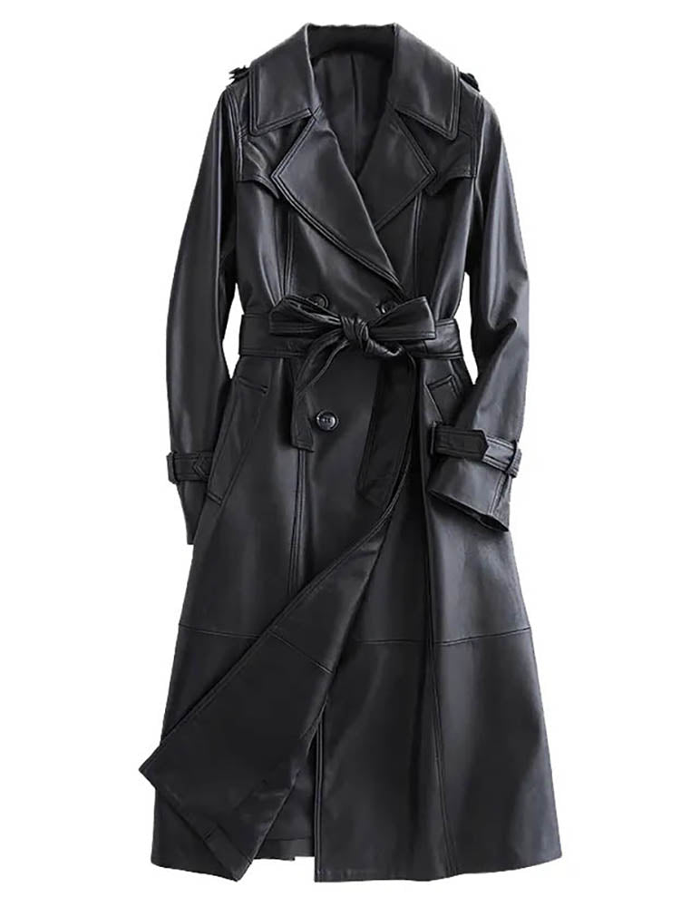 Trench Simili Cuir - Olivia